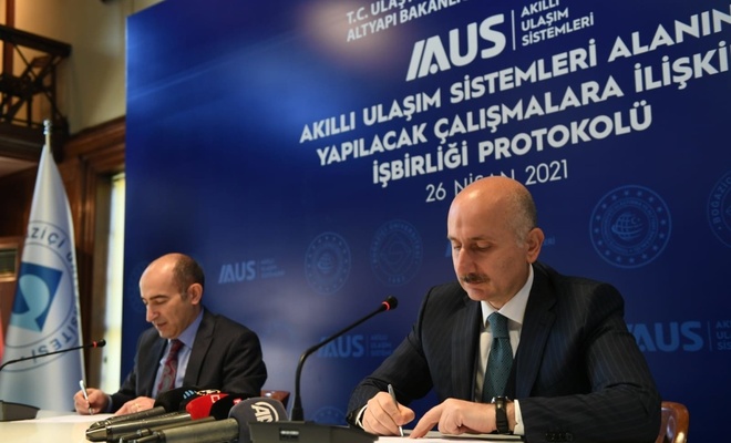 Akıllı ulaşım sistemleri için imzalar atıldı