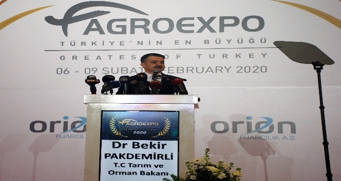 Bakan Pakdemirli'den yatırımcılara çağrı