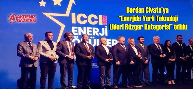 Berdan Civata’ya “Enerjide Yerli Teknoloji Lideri Rüzgar Kategorisi” ödülü