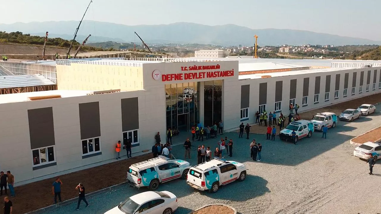 Defne Devlet Hastanesi hizmete açılıyor: 60 günde tamamlandı
