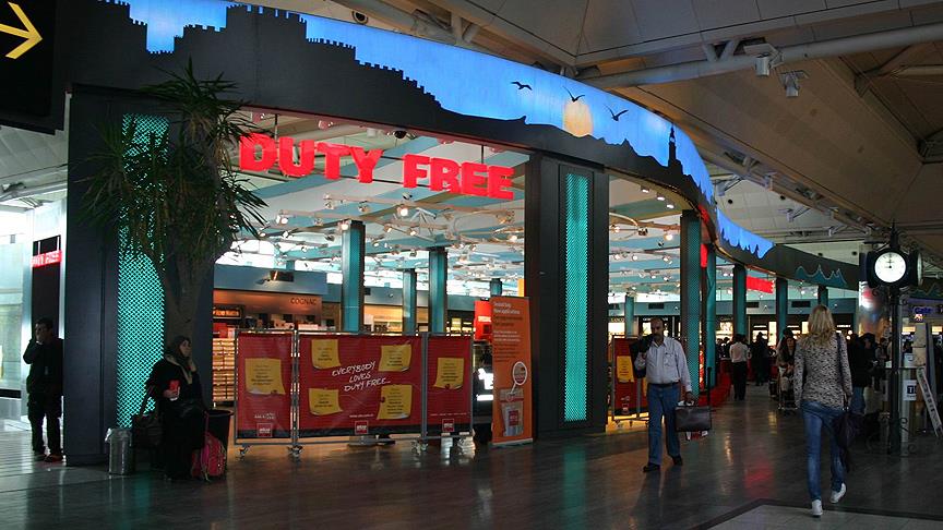 Duty free'lerde 55 milyon avroluk yerli ürün satıldı.