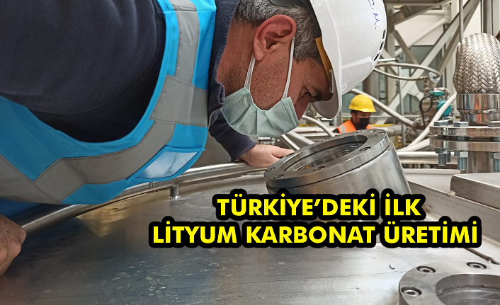 Eti Maden, Eskişehir'deki tesisinde lityum karbonat üretimine başladı
