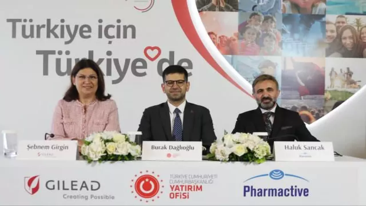 Gilead Sciences, Türkiye'deki yatırım taahhüdünün ardından yerli üretime başladı