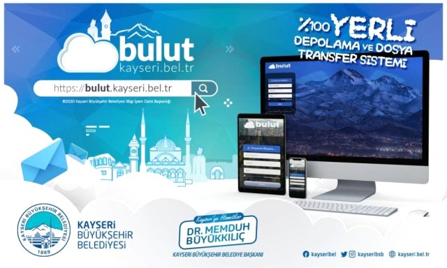 Kayseri Büyükşehir Belediyesi'nden yerli yazılım