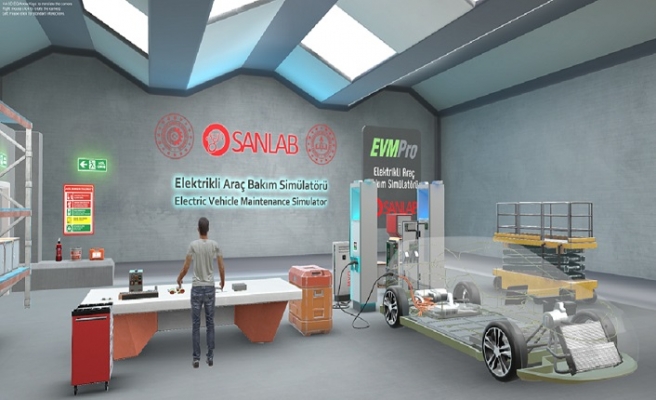 SANLAB, ELEKTRİKLİ ARAÇ SİMÜLASYON MERKEZLERİ KURUYOR