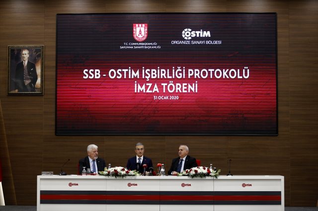 Savunma Sanayi Başkanlığı ile OSTİM arasında iş birliği