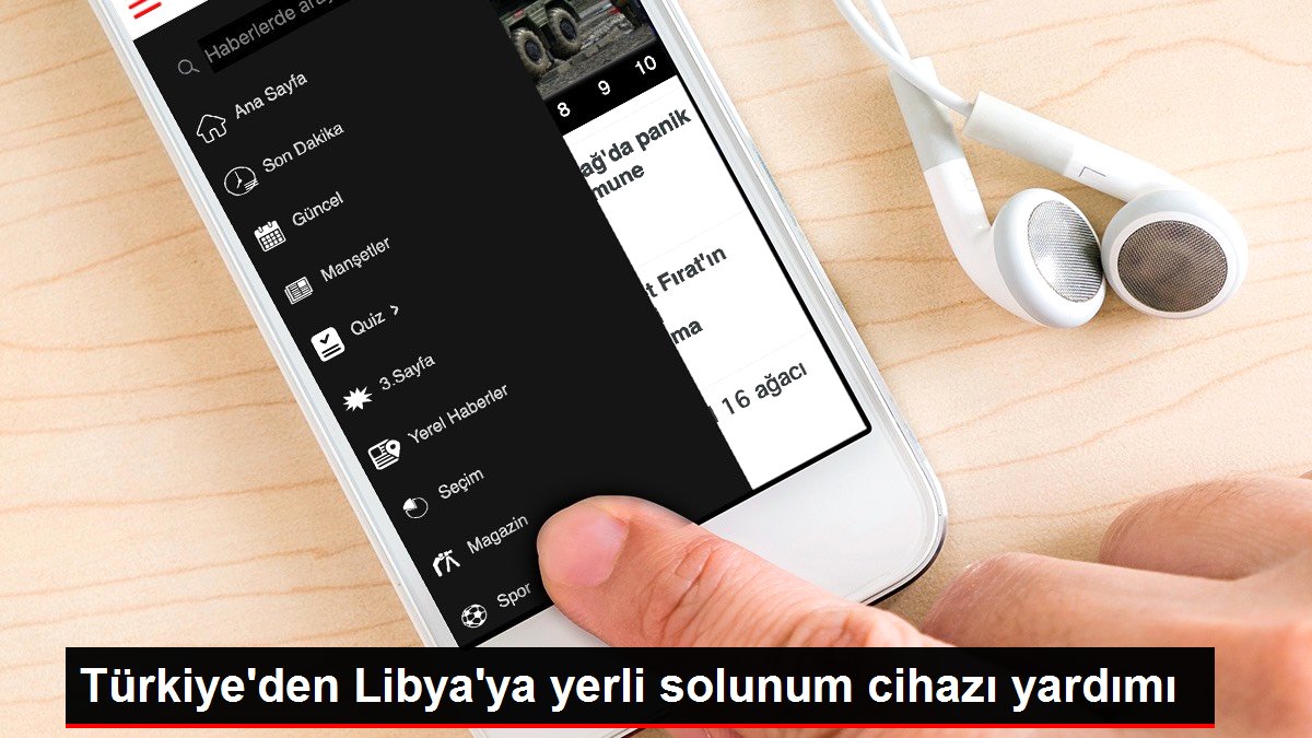 Son dakika haber | Türkiye'den Libya'ya yerli solunum cihazı yardımı