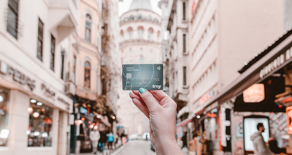 TROY'un yerli kartının kullanım hacmi yükselişte