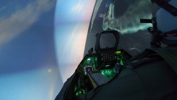 Türk pilotlar yerli F-16 simülatörü ile her senaryoya hazır!
