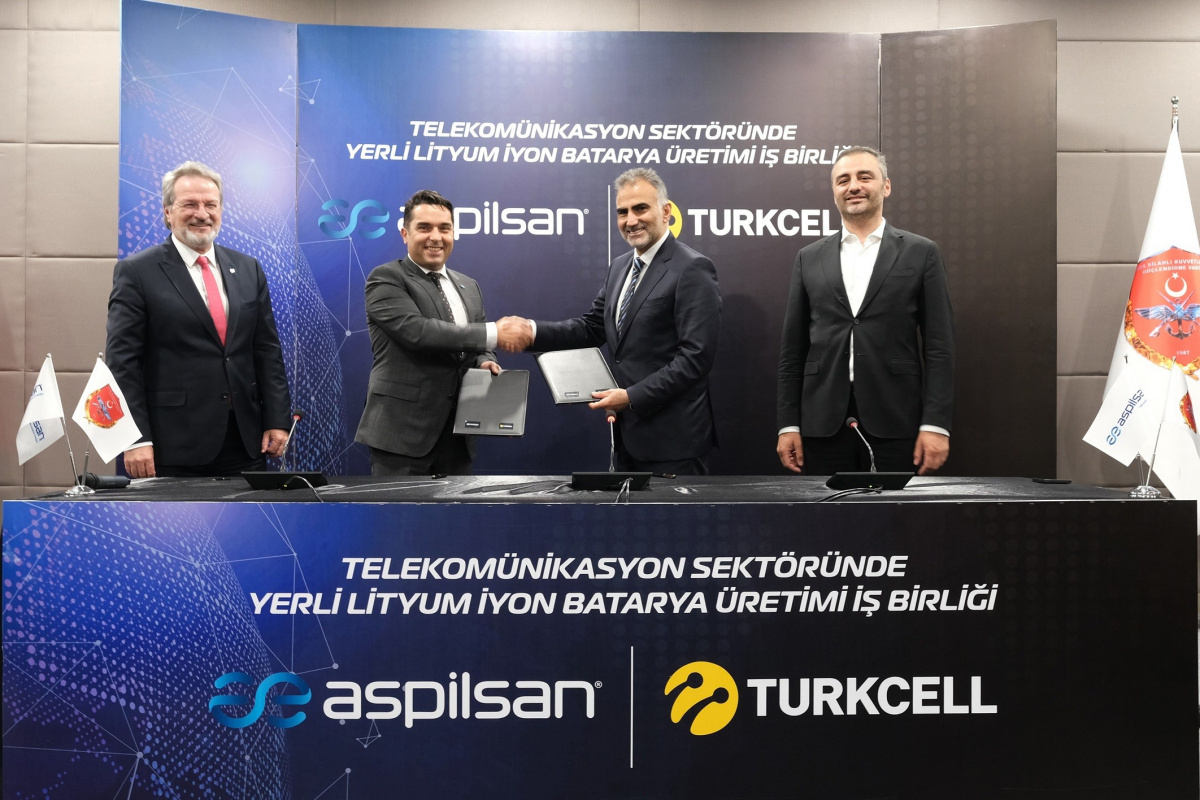 Turkcell ile ASPİLSAN Enerji'den yerli batarya üretiminde stratejik iş birliği