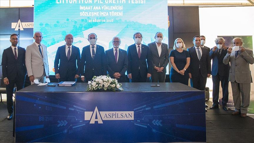 Türkiye'nin ilk lityum iyon pil üretim tesisinin inşaatı başlıyor