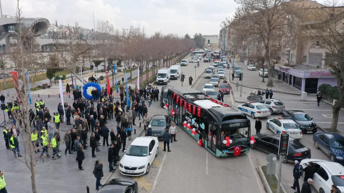 Türkiye’nin Yerli İlk Hidrojenli Otobüsü Gaziantep Sokaklarında