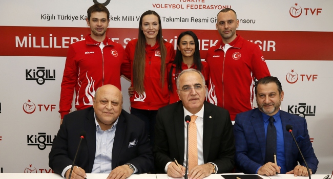 Türkiye Voleybol Federasyonuna yeni sponsor.