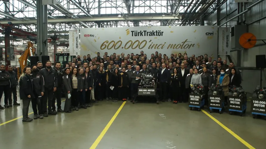 TürkTraktör 600 bininci motorunu üretti