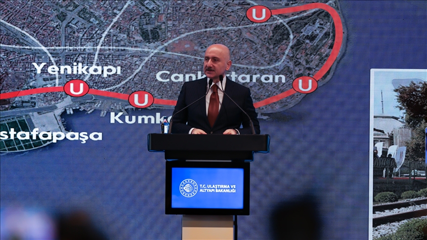 Ulaştırma ve Altyapı Bakanlığı'nın yapımı süren demir yolu yatırımları 27 milyar dolara ulaştı