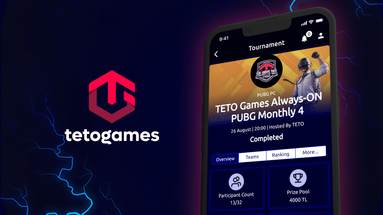 Yerli e-spor turnuva platformu: TETO Games
