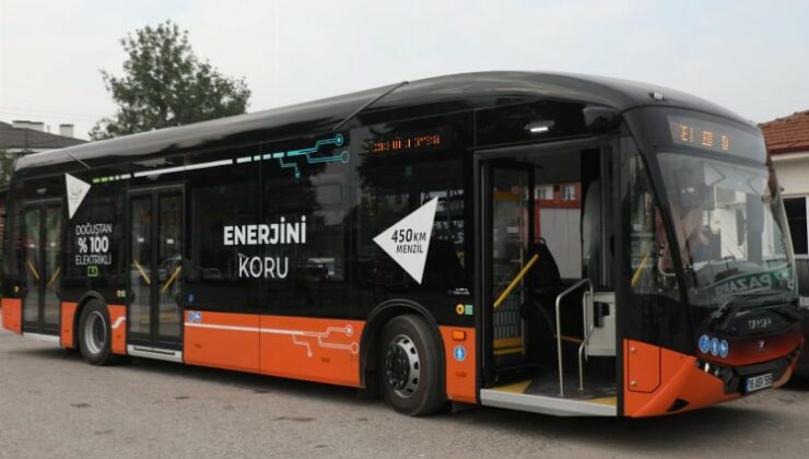 Yerli elektrikli otobüs Düzce testinde