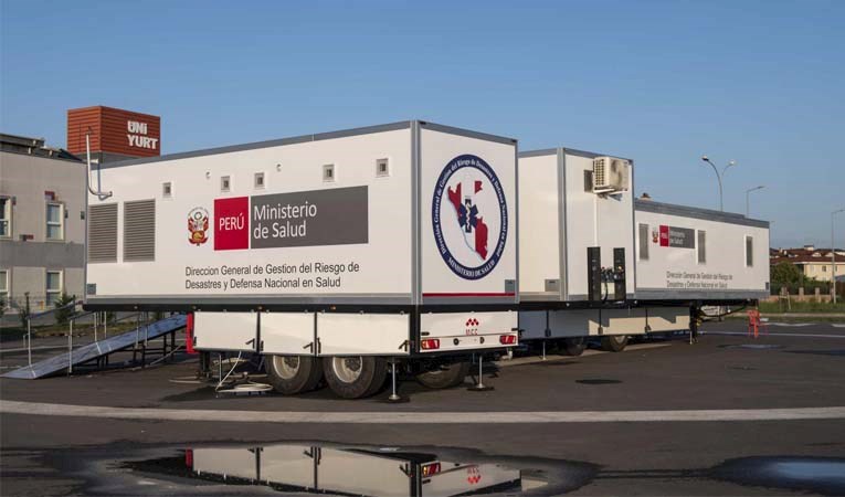 Yerli mobil hastanelere dünyadan ilgi artıyor