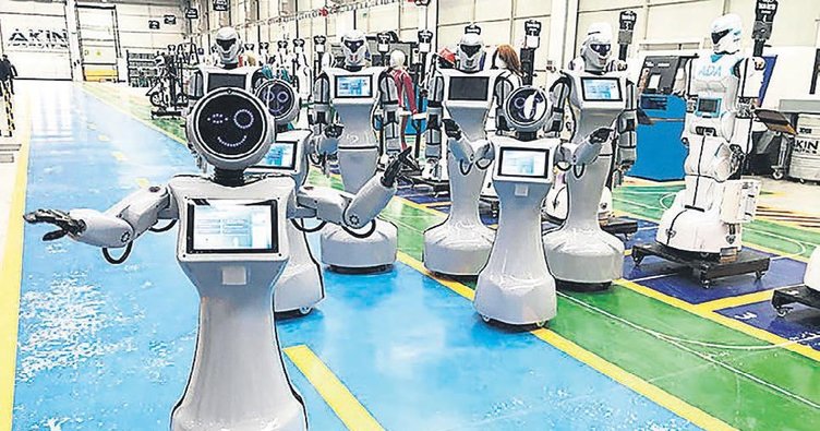 Yerli Robotlar göreve başlıyor