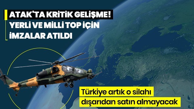 Yerli ve Milli Top İçin İmzalar Atıldı