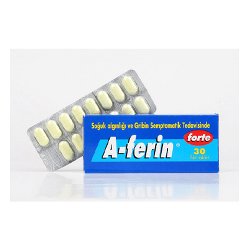 A-FERIN FORTE 650 MG/4 MG FILM KAPLI TABLET - Hüsnü Arsan İlaç ürünü