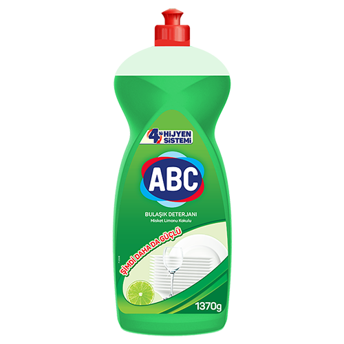 ABC Deterjan ABC Bulaşık Deterjanı Misket Limonu (1370 gr)