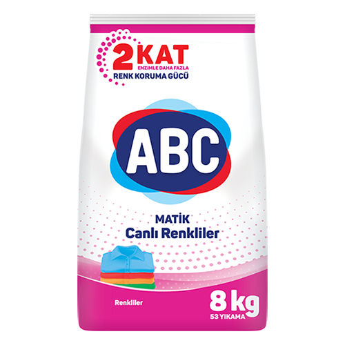 ABC Deterjan Abc Toz Deterjan Color 8 kg