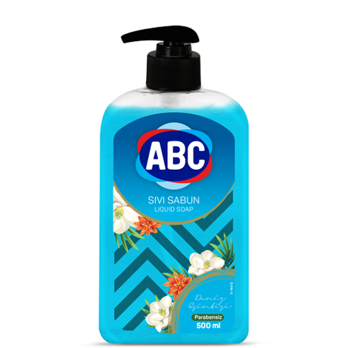 ABC Deterjan ABC Sıvı Sabun Deniz Esintisi (500 ml)
