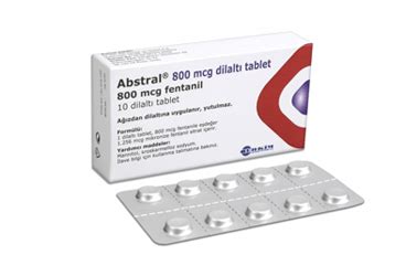 Er-Kim İlaç Abstral 800 mcg 10 Dilaltı Tablet - Er-Kim İlaç ürünü