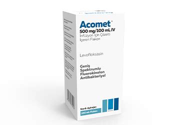 Menta Pharma Acomet 500 mg/100 ml IV 1 Flakon - Menta Pharma ürünü