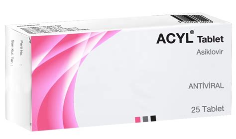 Metin Ecza Acyl 200 mg 25 Tablet - Metin Ecza ürünü