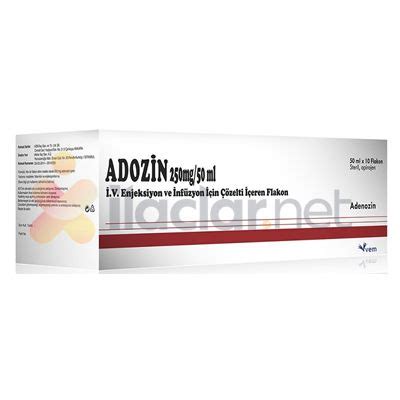Vem İlaç Adozin 250 mg/50 ml 10 Flakon - Vem İlaç ürünü
