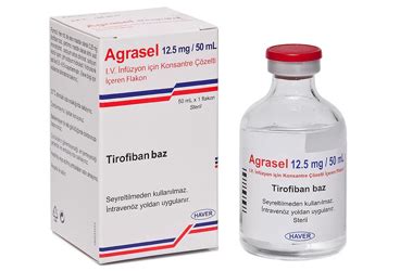 Tüm Ekip İlaç Agrabloc Flakon 12.5 mg/50 ml IV 1 Flakon