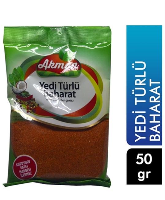 Akman Yedi Çeşit Baharat 50 Gr