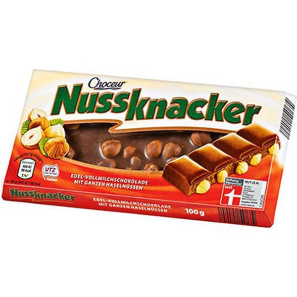 Aldi Nussknacker Fındıklı Sütlü Çikolata 100 gr