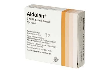 Liba İlaç Aldolan Gerot 100 mg 5 Ampül - Liba İlaç ürünü