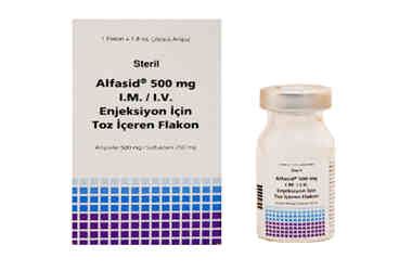 Yavuz İlaç Alfasid 500 mg IM 1 Flakon - Yavuz İlaç ürünü