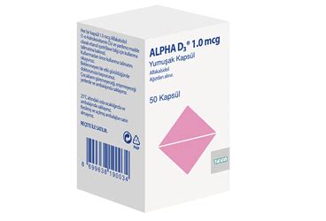 Med İlaç Alpha D3 1 mcg 50 Kapsül - Med İlaç ürünü