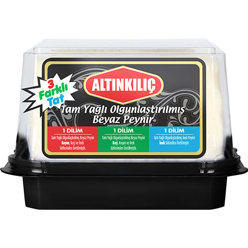 Altınkılıç Tam Yağlı Olgunlaştırılmış Beyaz Peynir 3 Farklı Tat (450g)