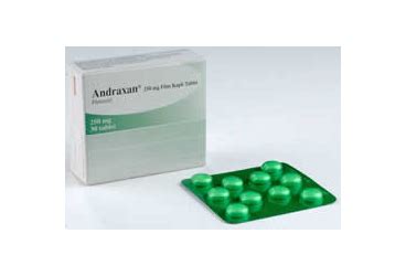 Onko İlaç Andraxan 250 mg 30 Tablet - Onko İlaç ürünü