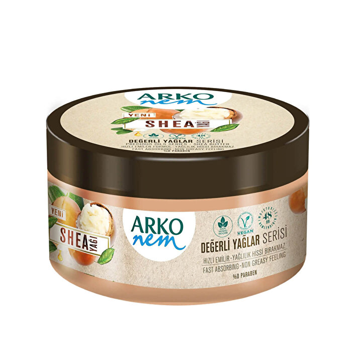 Arko Nem Krem Değerli Yağlar Shea Yağı 250 ml