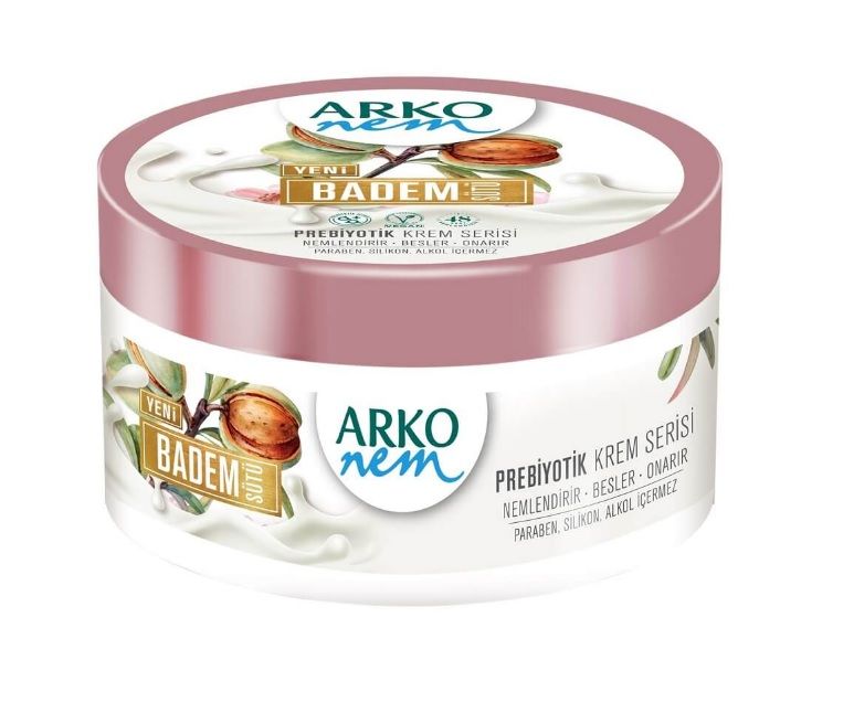 Arko Nem Prebiyotik Badem Sütlü Krem 250 Ml