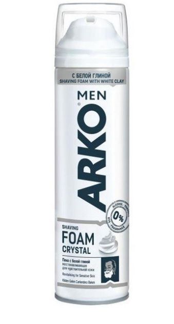 Arko Tıraş Köpüğü Crystal 200 Ml