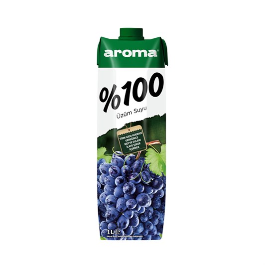 Aroma %100 Üzüm Nektarı 1 lt