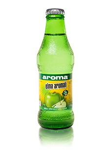 Aroma Elma Aromalı Doğal Mineralli Gazlı İçecek