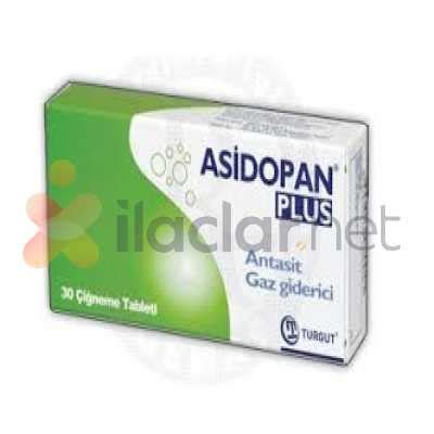 Turgut İlaç Asidopan Plus 60 Çiğneme Tableti - Turgut İlaç ürünü