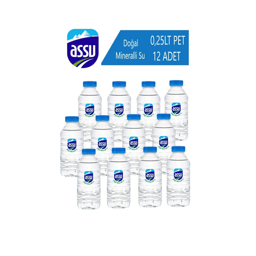 Assu Su 0,25 litre 12'li - Assu ürünü