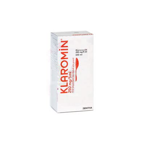 Avixa İlaç Klaromin Şurup 250 mg 100 ml