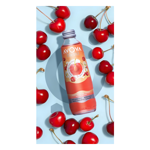 AVOYA MEYVELİ MİSKET LİMON-ZENCEFİL MADEN SUYU 250 ML - Avoya ürünü