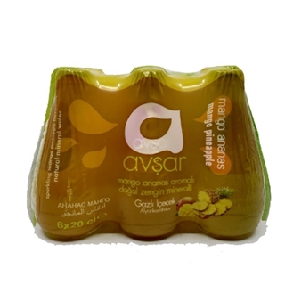 Avşar Mango Ananas Plus 6*200 Ml